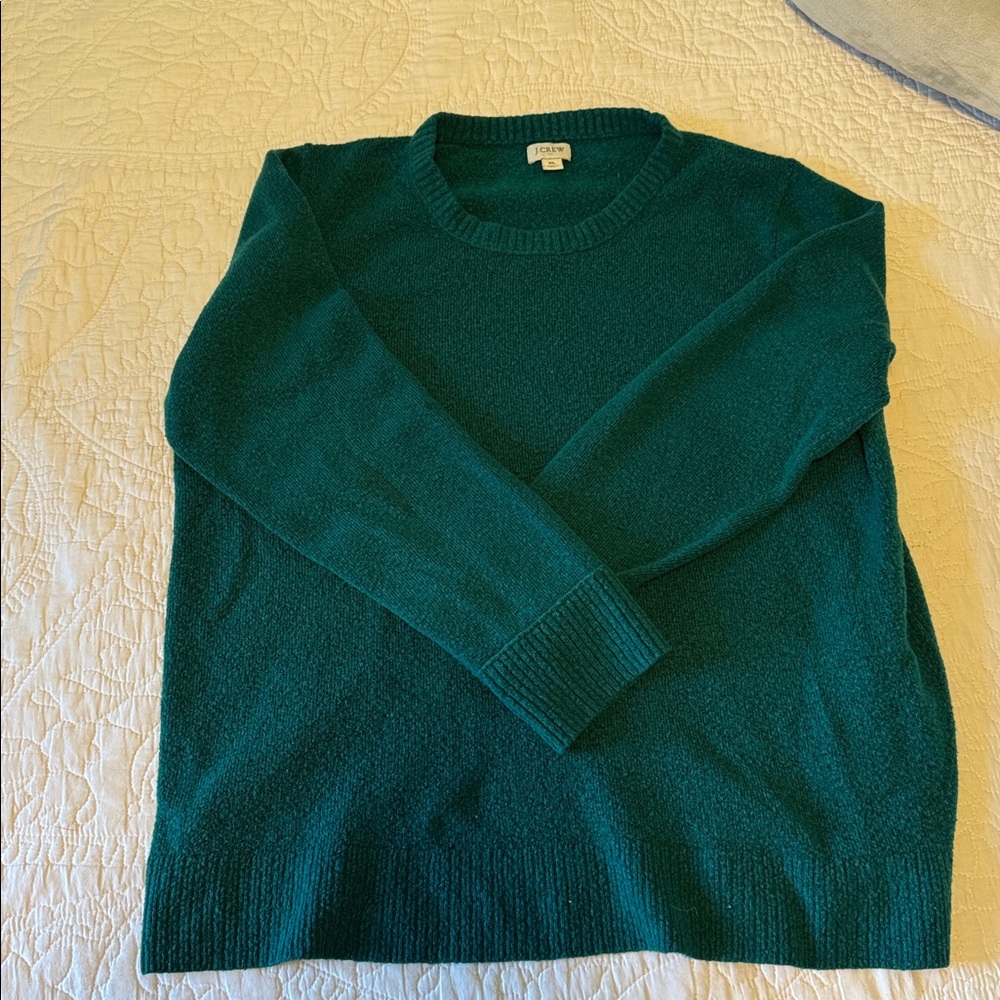 J. Crew Teal Knit Sweater